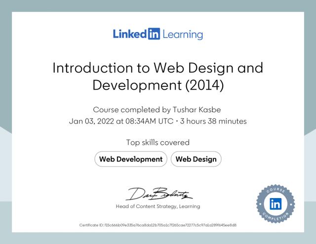 Web Design and Development
